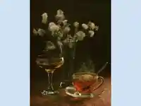 Наздравица с кампари и чай!