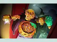 Картичка карнавал маски танци Хелоуин!