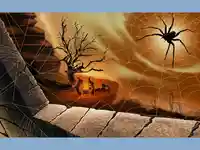 Картичка зловеща паяжина!