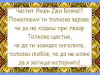 Честит Имен Ден Бояне!!!
