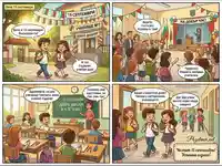 15 септември: Вълнението на първия учебен ден в училище.