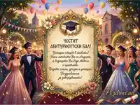 Поздравления за абитуриентски бал!
