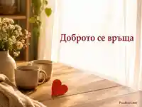 Доброто се връща с топла благодарност към кръводарител